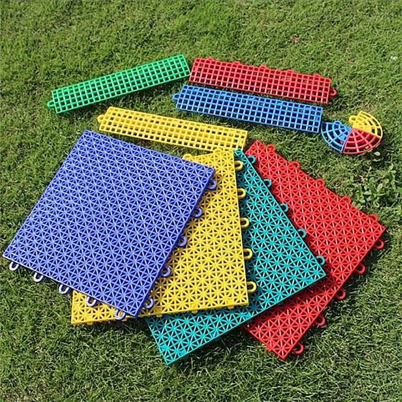 Уличная Нескользящая Спортивная комбинированная решетка напольный коврик