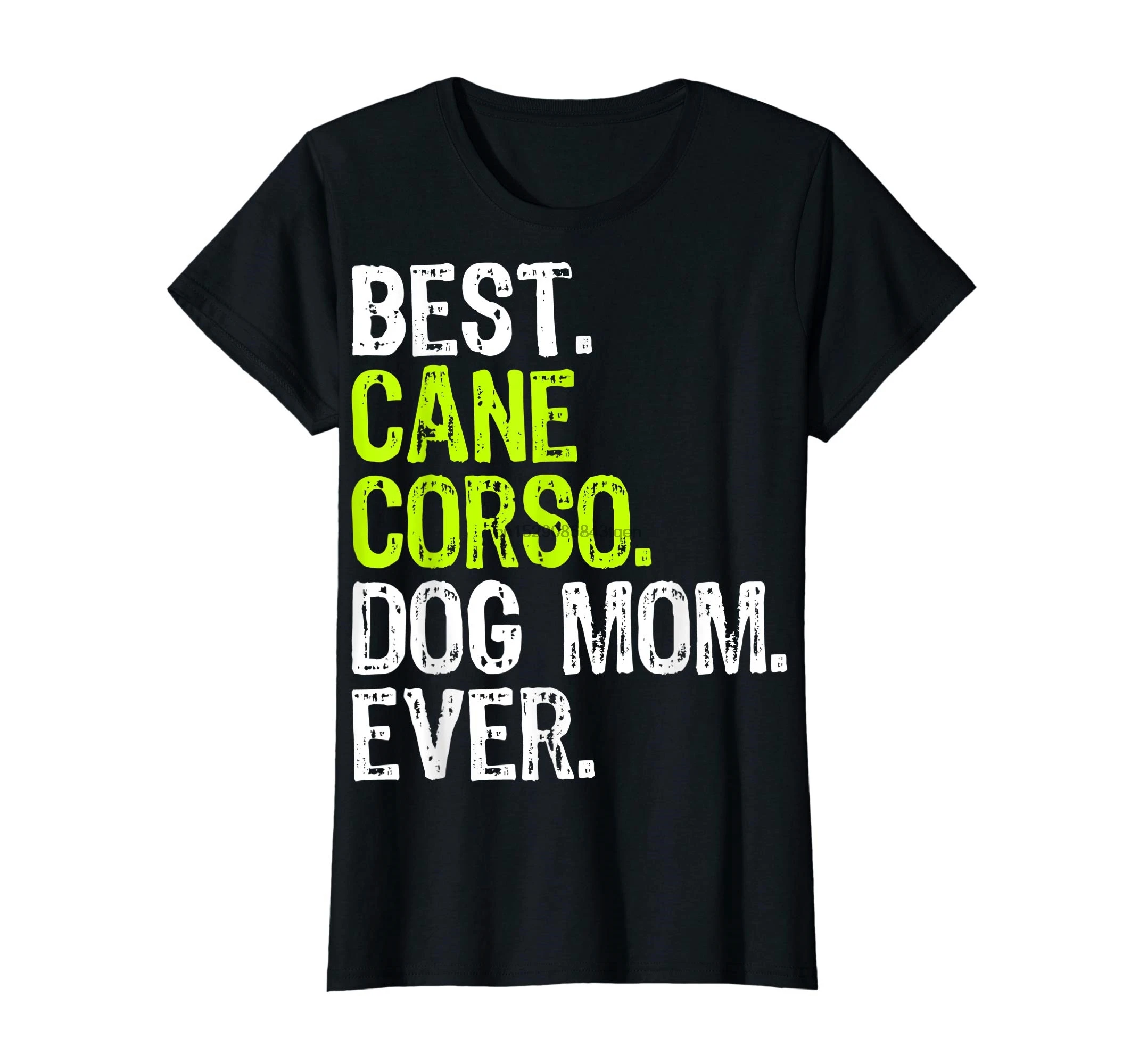 

MOM mothers Day Cane Corso DOG T-Shirt-Women's T-Shirt-Black Dog Lovers Gift