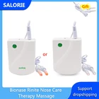 Массажное устройство для ухода за носом, устройство BioNase Rinite с прокси для лечения флюоресцентных пятен, синусита, сена, низкочастотный медицинский уход