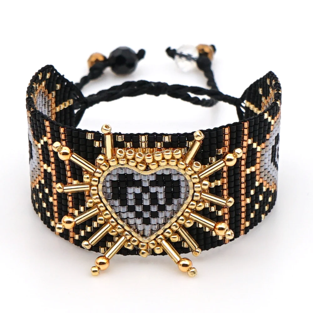 Go2boho браслет для пары MIYUKI браслеты женщин модные роскошные ювелирные изделия в