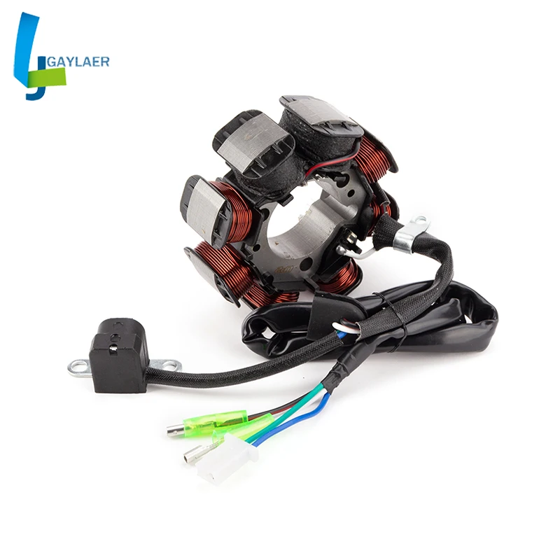 JAER мотоцикл генератор обмотки статора для Honda TRX250R 1986 1987 FourTrax 250 2x4 1989 ATC250R 1985 31120 HB9