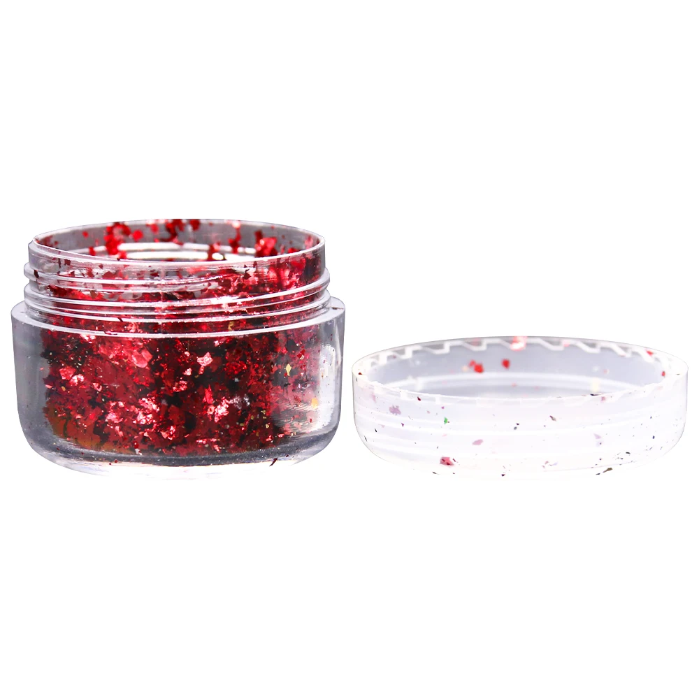 Хлопья из искусственной золотой фольги для украшения ногтей Живопись скользящие