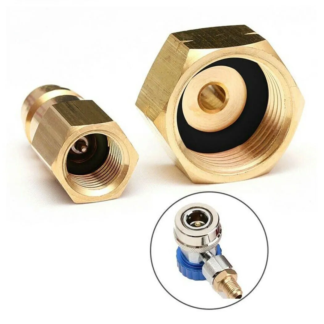 

Латунный адаптер для кондиционера R134A 1/4 SAE, 4 шт./компл.