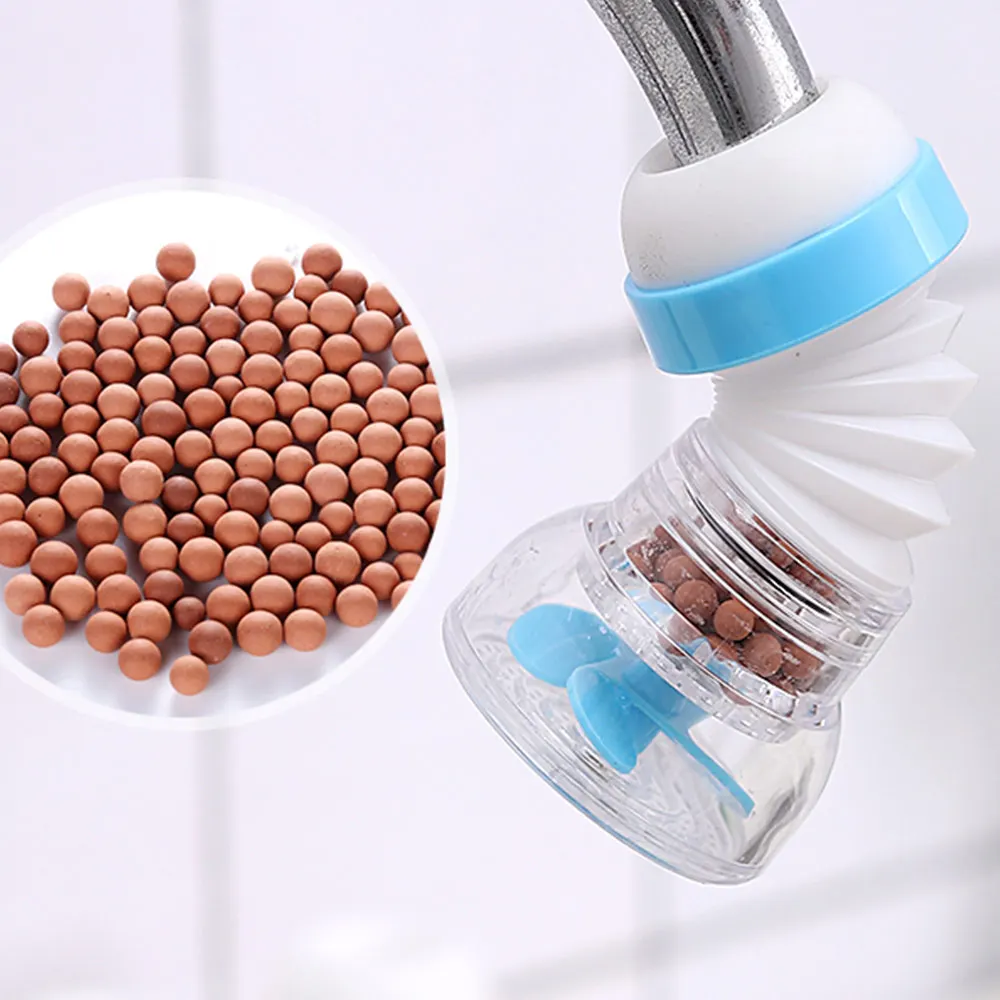 1pc 360 Degree Adjustable Water Tap Extension Filter Shower Bathroom Faucet Extender Home Kitchen Accessories | Дом и сад