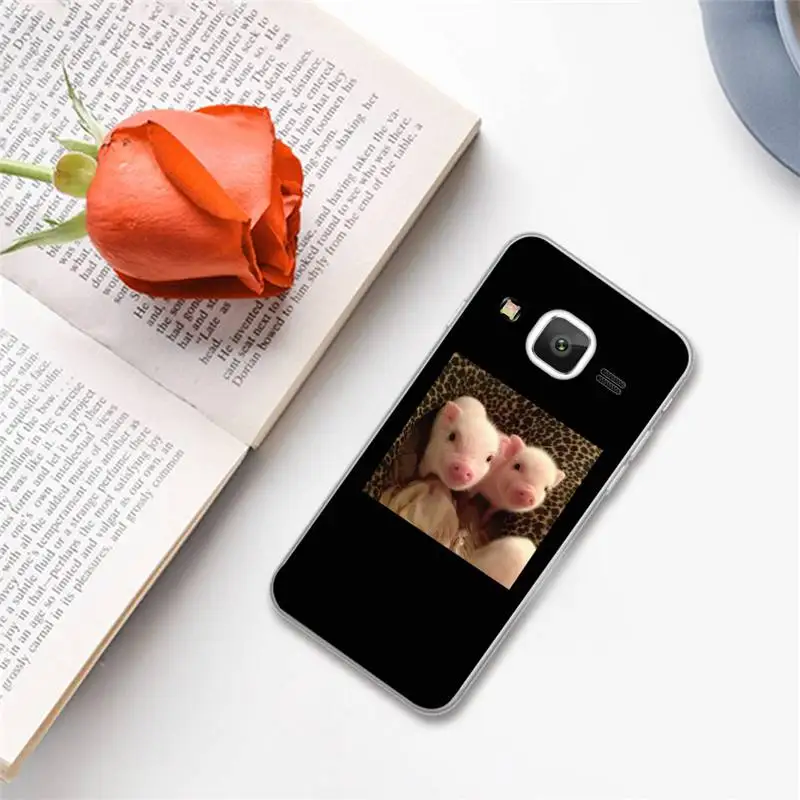 

Cute Little Pink Pet Pig animal Phone Case For Samsung Galaxy J2 J4 J5 J6 J7 J8 2016 2017 2018 Prime Pro plus Neo duo