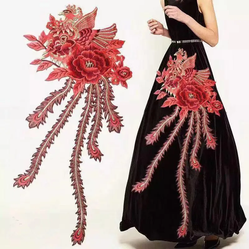 Пикантные с воротником украшенным цветами нашивка на одежду аппликация значок