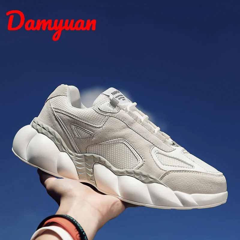Damyuan/Новинка 2019 года сезон осень зима мужские модные дышащие кроссовки