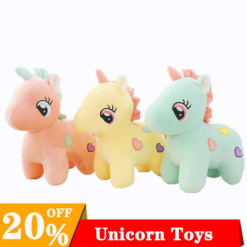 Лидер продаж плюшевая игрушка Kawaii Unicorns в виде единорога кукла каваи подвесное
