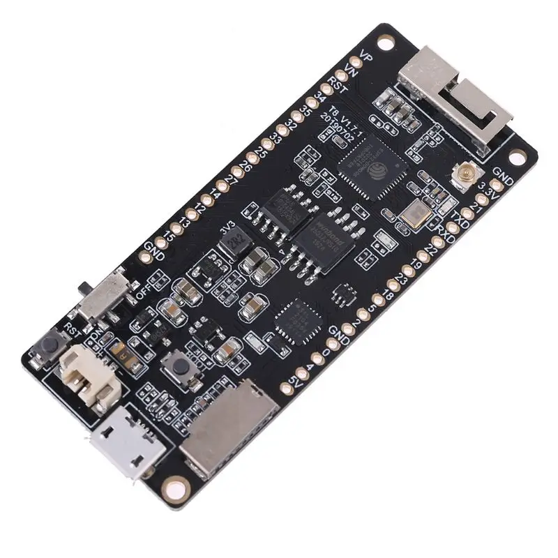 Новинка TTGO T8 V1.1 ESP32 4 Мб PSRAM TF карта 3D антенна WiFi и bluetooth WROVER Micropython|Печатные платы| |