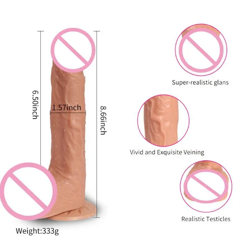 10 телескопических режимов реалистичный фаллоимитатор с присоской G Spot вибратор