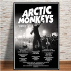 Настенный постер с рисунком арктические обезьяны