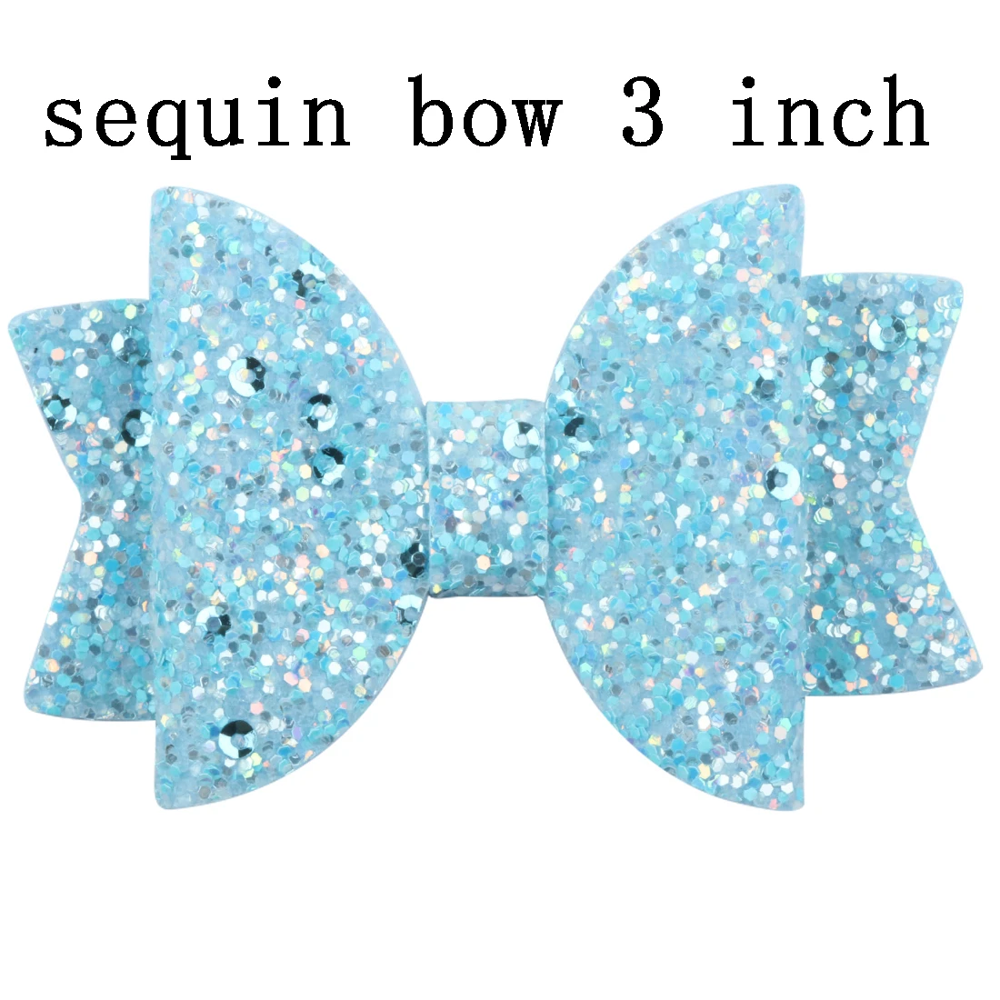 sequin-5 1 шт., заколки для волос для девочек, блестящие банты с зажимом, 3 дюйма, заколка-бабочка, заколки для волос, принт в виде сердца, звезды, патриотизм, точечный дизайн - Цвет: sequin-5