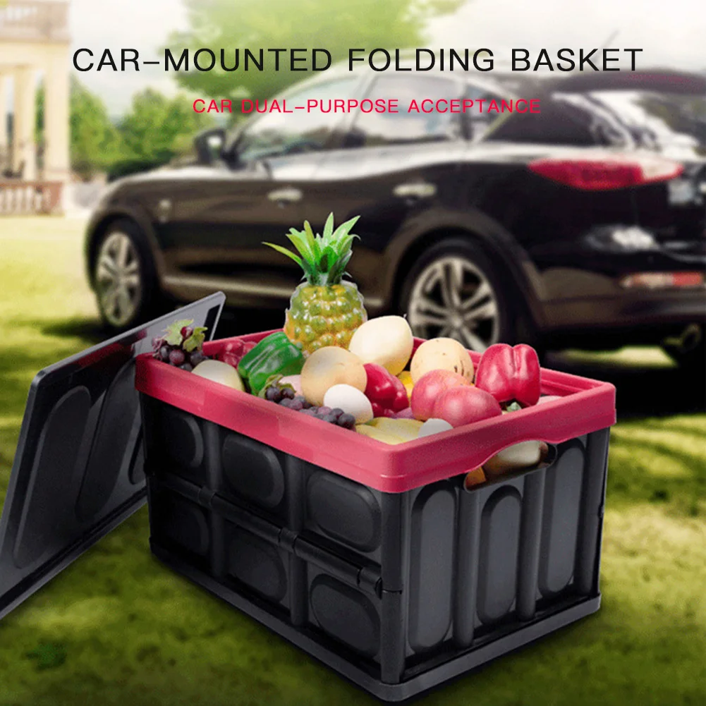 Складной автомобильный органайзер коробка для багажника Портативная сумка
