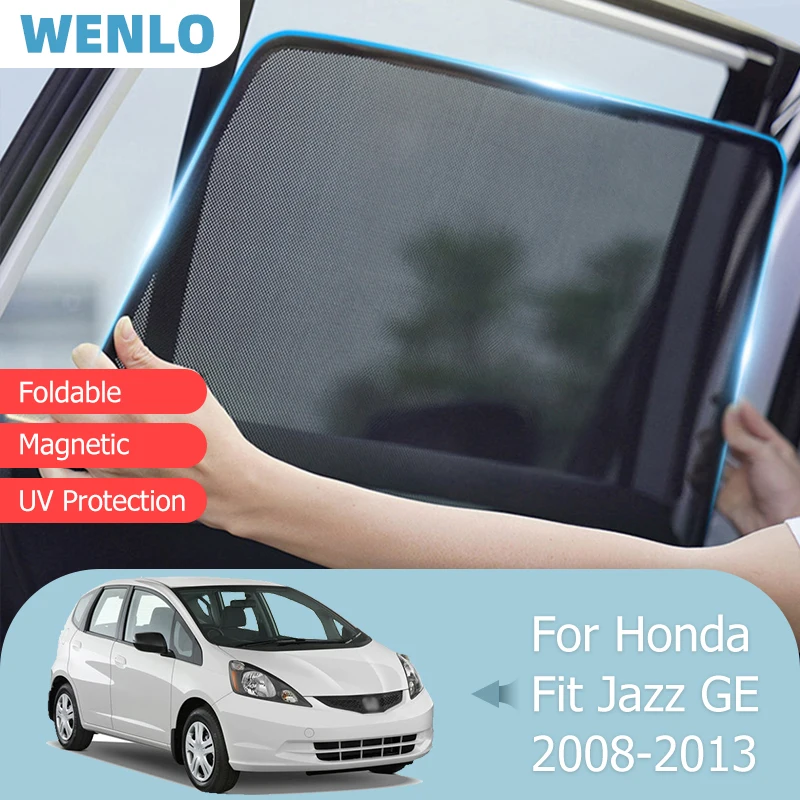 

Для Honda Fit Jazz GE 2008-2013 переднее лобовое стекло автомобиля солнцезащитный козырек боковой экран штора солнцезащитный козырек Магнитная фотооб...