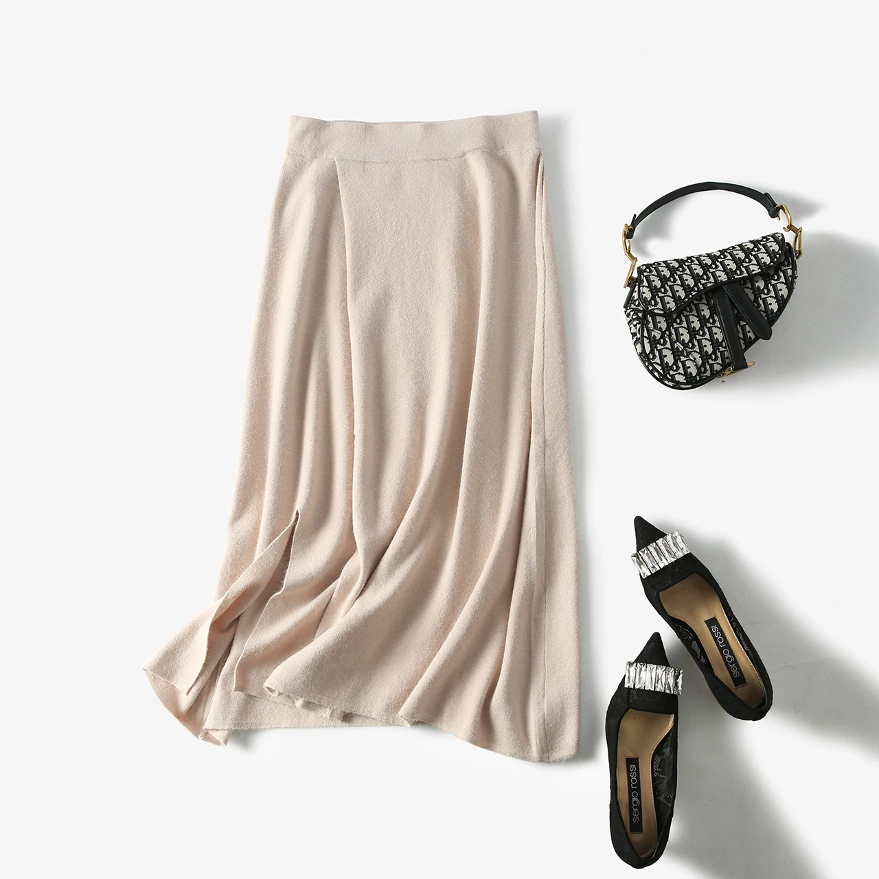 Топ дизайн! 2019 осень новое поступление Офисная Женская юбка женская Бесплатная