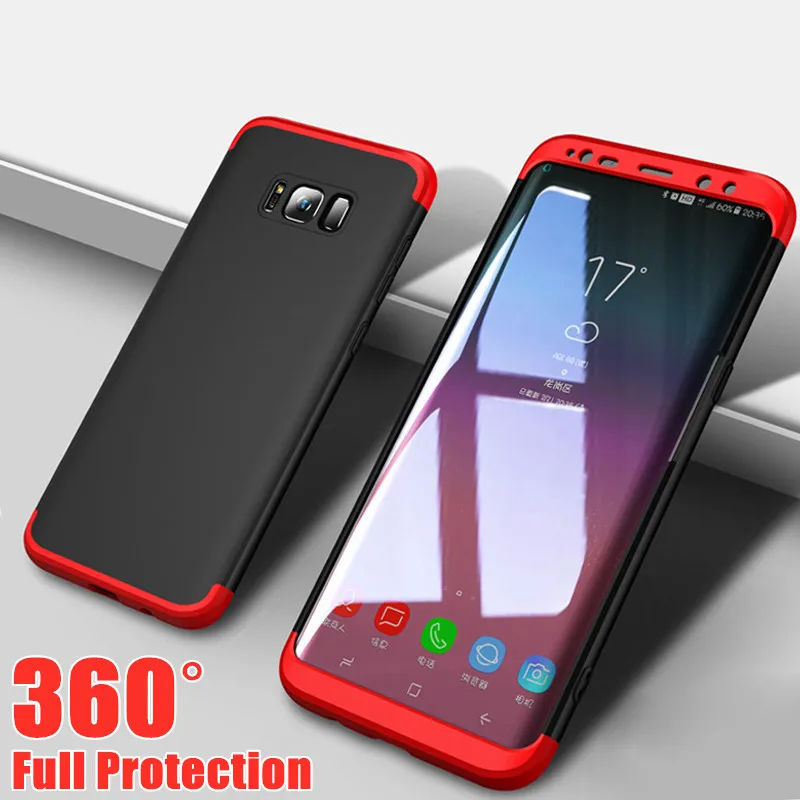 

360 Full Protection Case For Samsung Galaxy S10 S9 S8 PIus S10E S6 S7 Edge J4 J6 J8 A6 A8 PIus A9 A7 2018 Note 8 9 10 Pro Cover