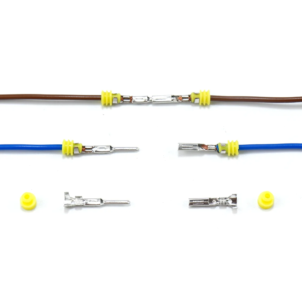 «5/10 Sets Super Seal Waterproof Connectors 1P 2P 3P 4P 5P 6P Auto