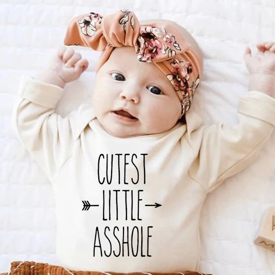 Симпатичные маленькие русские смешные детские комбинезоны модная одежда с