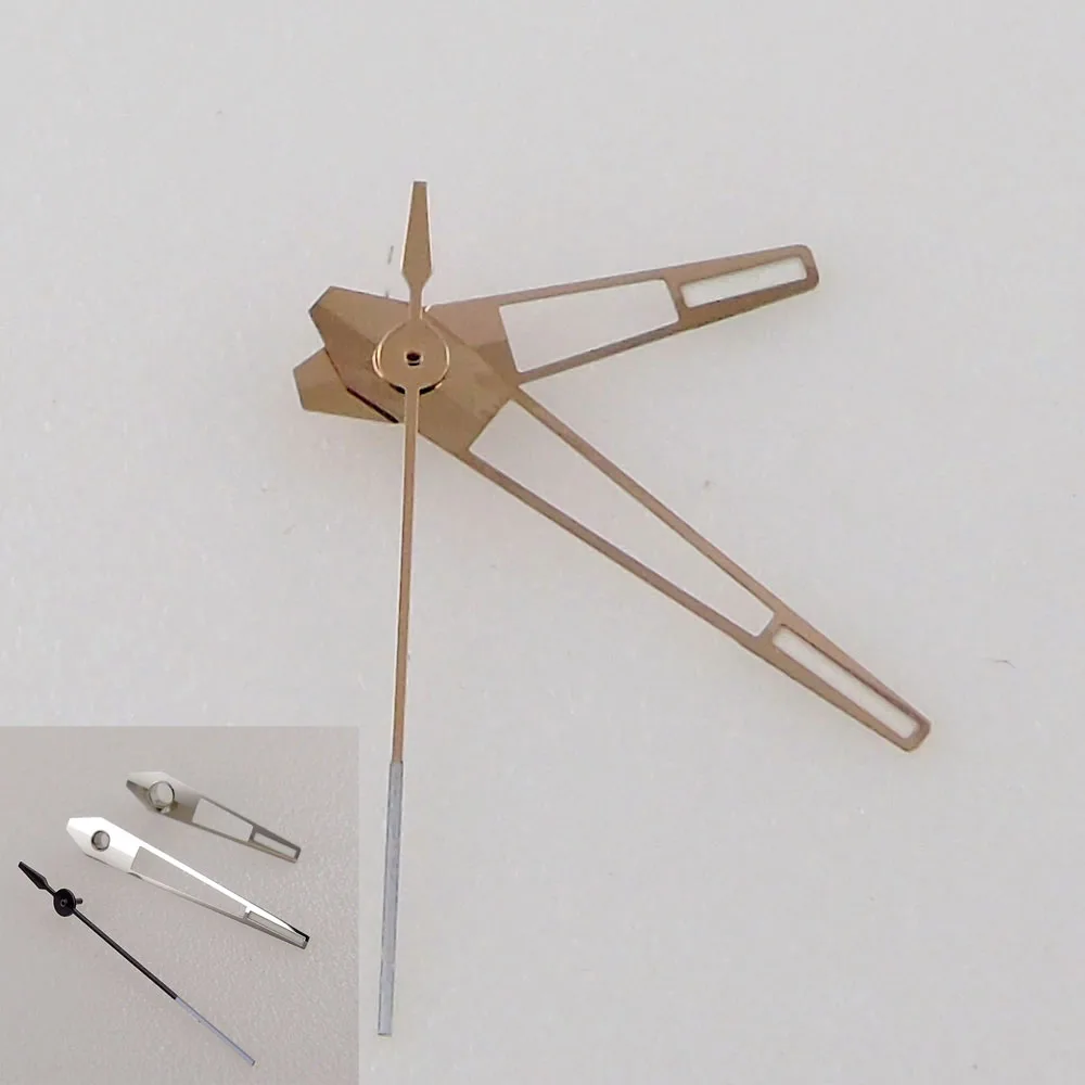 

High Quality Silver Rose Watch Hands Parts For MIYOTA 8215 821A 8205 Mingzhu 2813 Automatic Movement