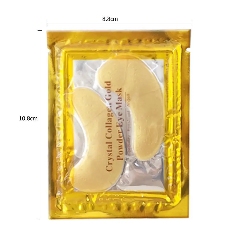 

14Pcs=7Pairs 24k Gold Crystal Collagen Gold Powder Moisturizing Eye Patches Anti Aging Wrinkle Eye Pad Eye Care