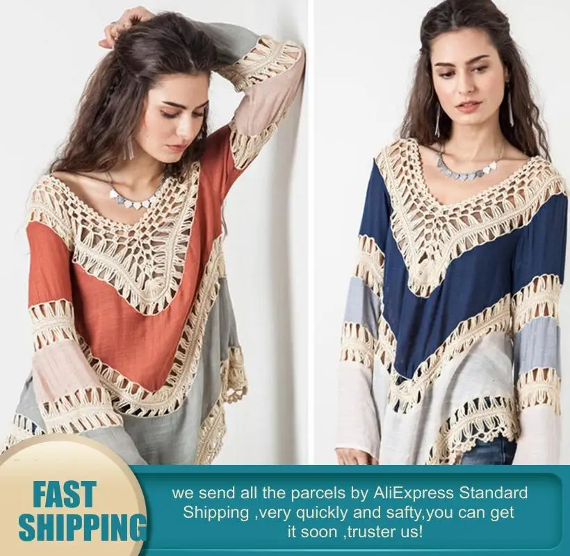 Пляжное кимоно 2020 женские летние топы с вырезами хлопковые пляжные блузки кроше