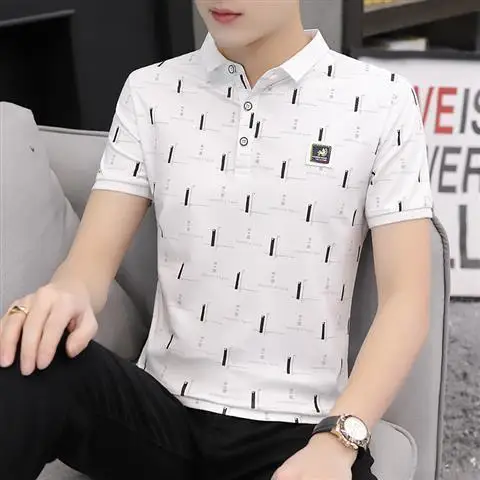 Новая модная повседневная футболка | Мужская одежда