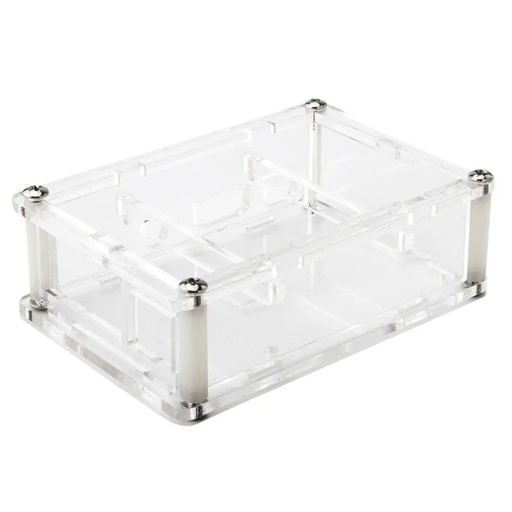 Сенсорный ЖК экран для Raspberry Pi 3 5 &quot с прозрачным защитным чехлом модели 2