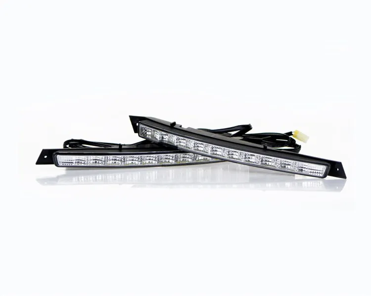 

eOsuns led drl daytime running light for Volkswagen Santana 2011-13 with Dynamic moving yellow turn signal and blue night light