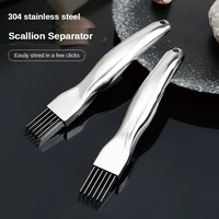 304 stainless steel scallion shredder knife kitchen chopping tool scallion onion sprouts onion shredder