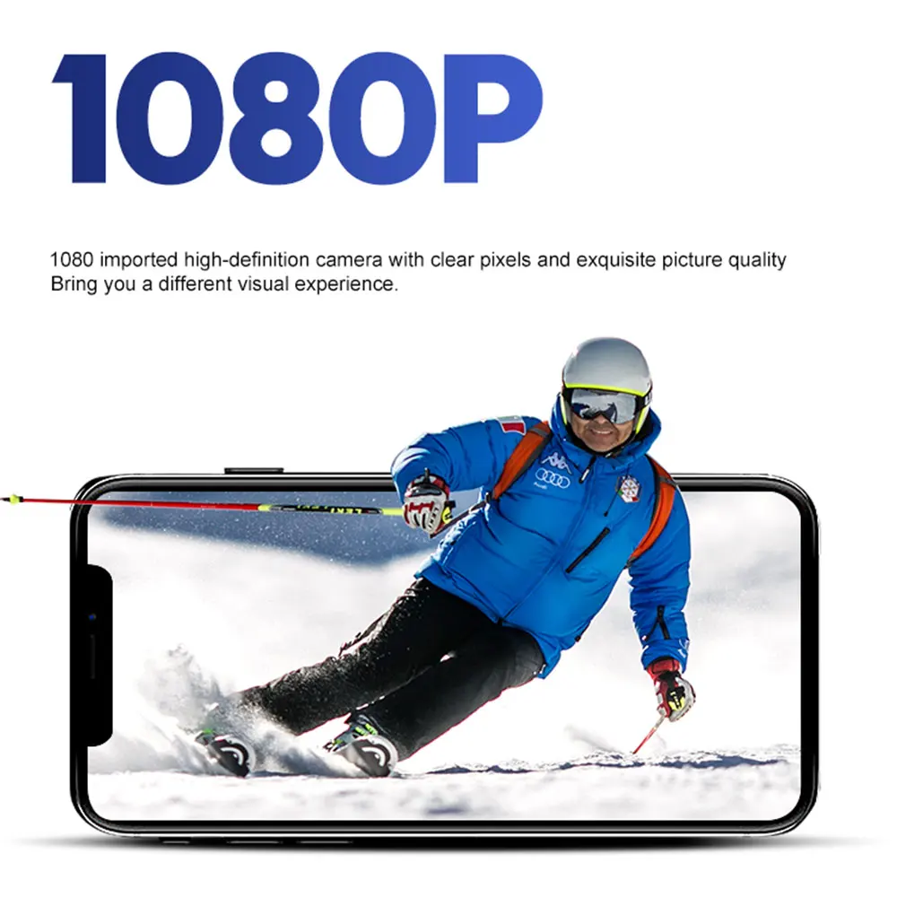 Ночное видение 1080P HD экшн камера с Wi Fi подключением Камера IP Wifi микро безопасности