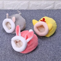 Pet Cage for Hamster Accessories Pet Bed Mouse Cotton House Small Animal Nest Winter Warm For Rodent Guinea Pig Rat Hedgehog New