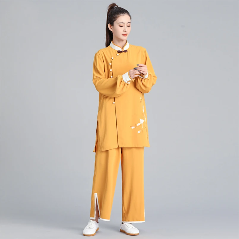 Тай Чи костюмы костюм для женщин ручной росписью кунг-фу униформеный дизайн