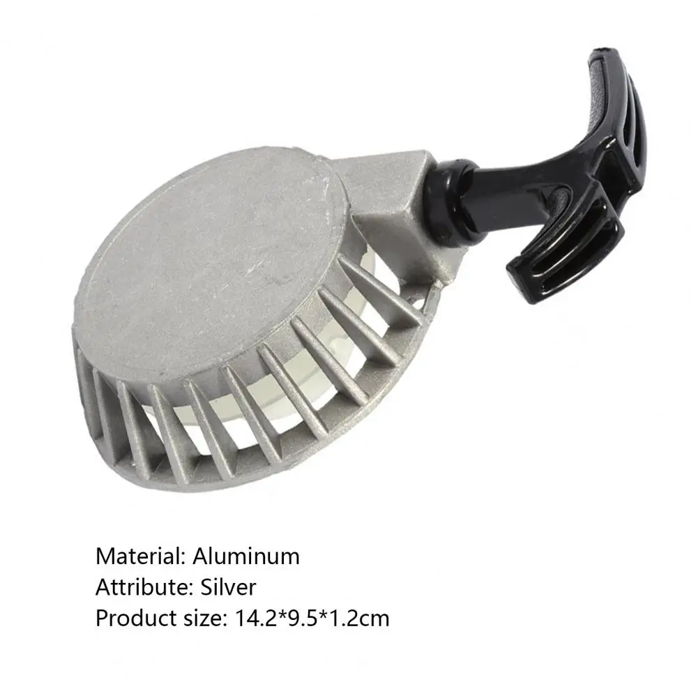 

Pull Start Starter High Performance Modification Accessories Silver Color Aluminium Engine Pull Starter for Scooter