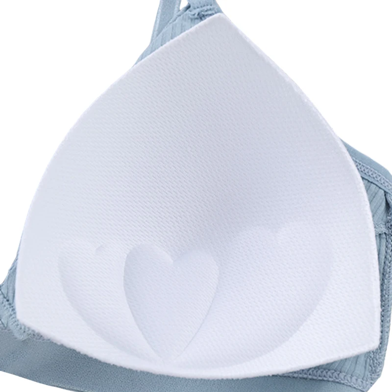 

Women Bras Sexy Underwear Backless Bralette Thin Cup Lingerie Padded Wirefree Brassiere Female Cotton Sports Tops Bustier #F