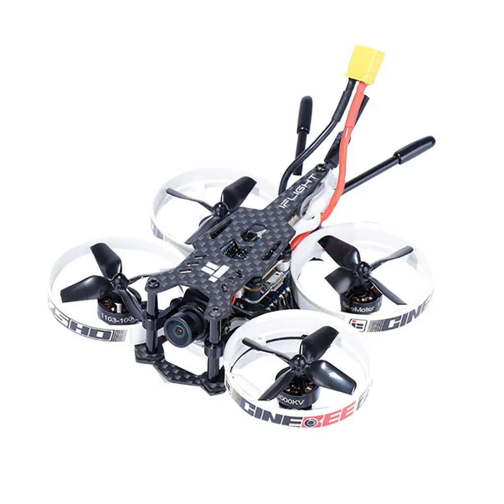 IFlight CineBee 75HD Крытый FPV гоночный Дрон Квадрокоптер мультиротор 75 мм Whoop W/Frsky XM + RC