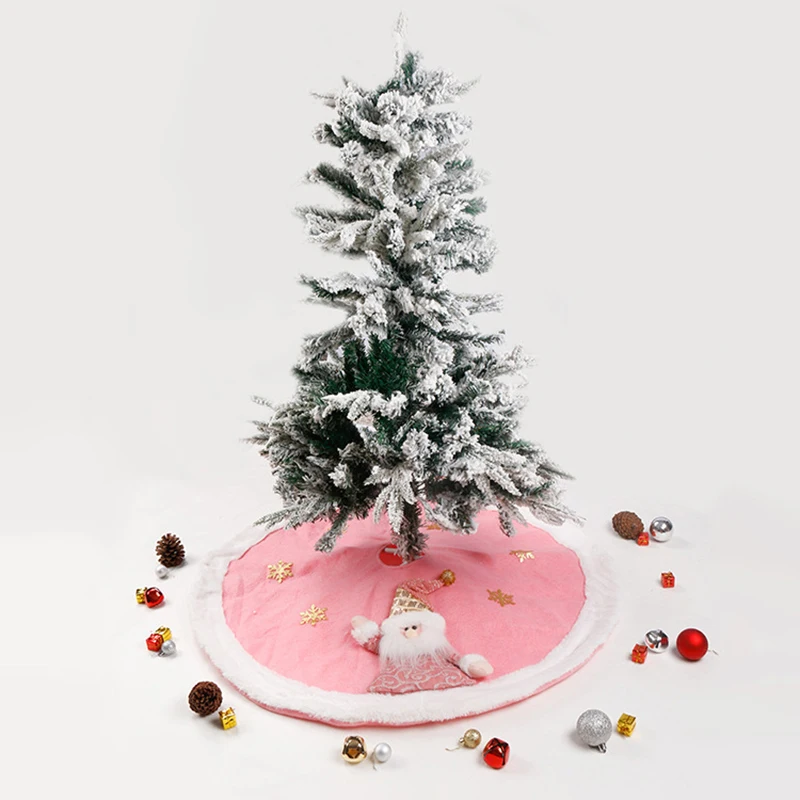 

Рождественские украшения, юбка на рождественскую елку, нижнее украшение на дерево, юбка на дерево для пожилых, фартук для платья