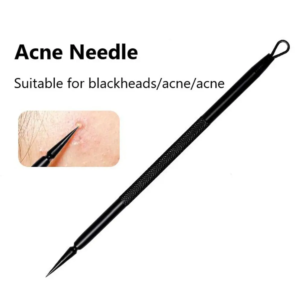 Инструменты для удаления белая головка Zit сжималка поры акне снятие иглы Уход за