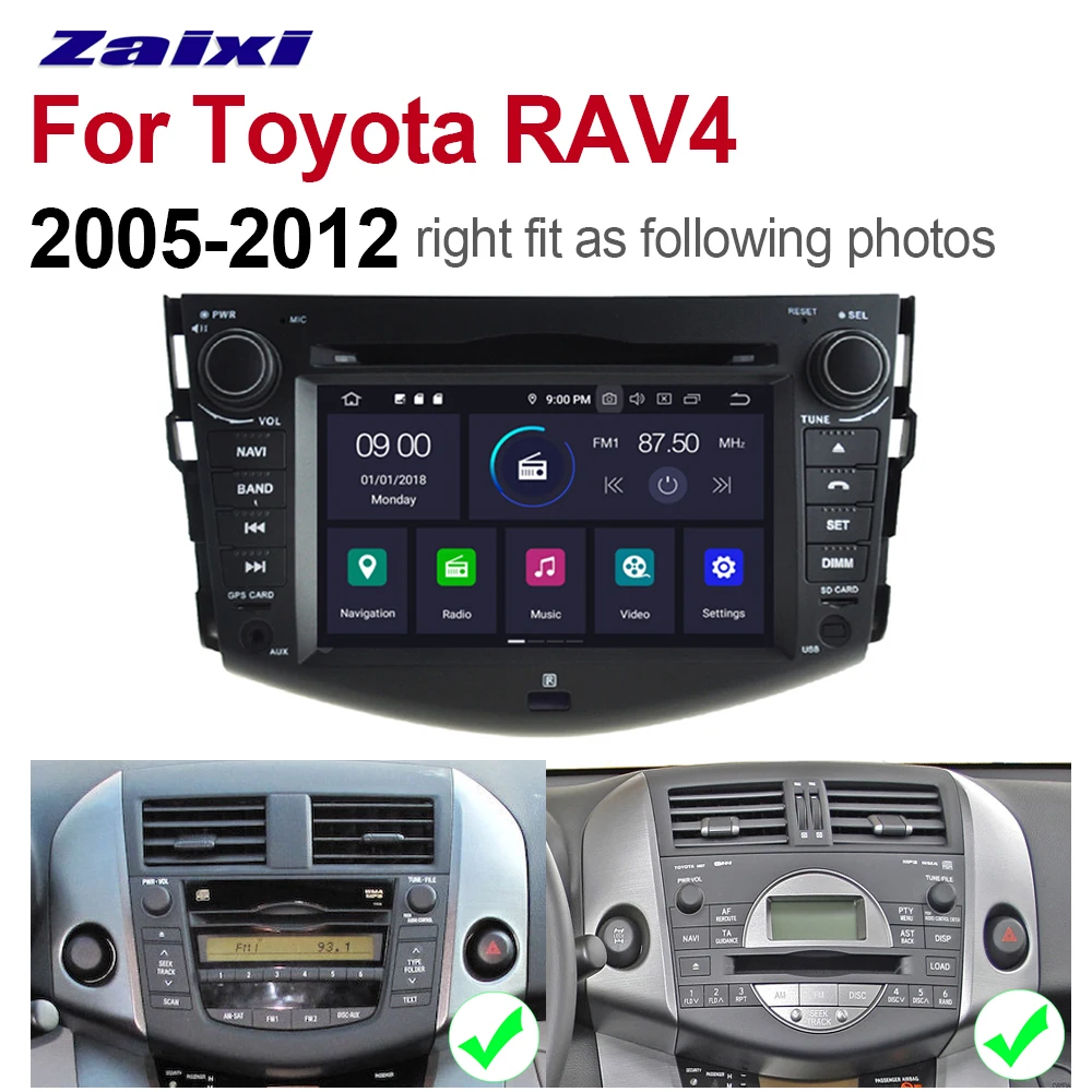 Автомобильный GPS навигатор для Toyota RAV4 RAV 4 2005 ~ 2012 мультимедийная система радио