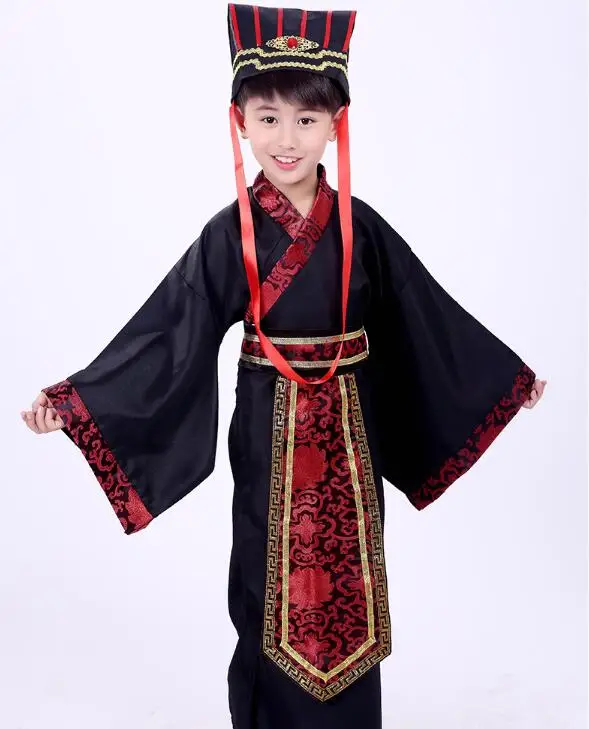 8 видов цветов детский китайский костюм в древнем стиле традиционная династия