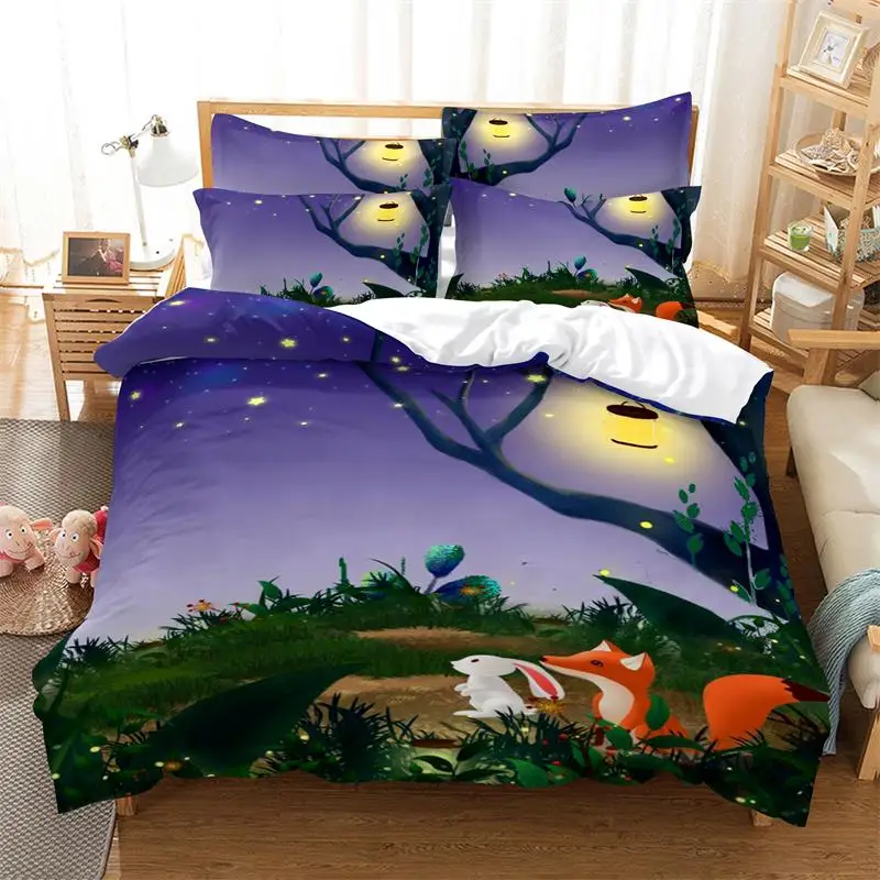 

Children Bedding Set Duvet Cover Set 3d Bedding Digital Printing Bed Linen Queen Size Bedding Set Fashion Design