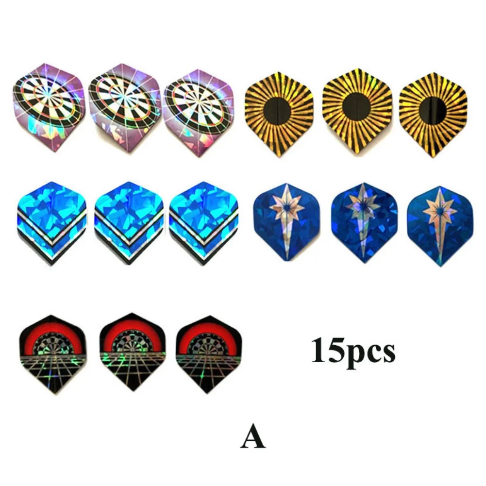 Набор светоотражающих лазерных дротиков и крыльев профессиональные Летающие