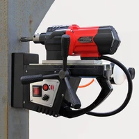 14500n magnetic drill multifunctional magnetic drill hole drill iron suction drill core drill portable bench drill stepless
