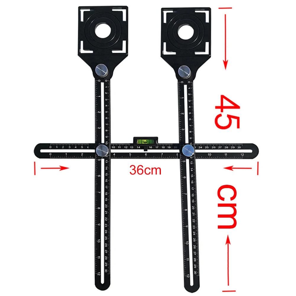 

Ceramic Tile Hole Locator Tile Height Adjuster Universal Adjustable Mud Tile Glass Fixed Punch Multi-Functional Tiling Tool