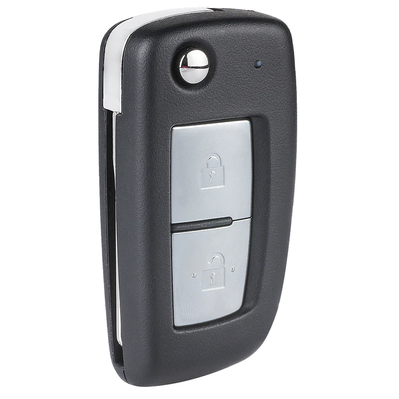 KEYECU 2 кнопки 433 МГц PCF7961M откидной дистанционный ключ для Nissan Qashqai J11 Pulsar C13 Juke F15 X-Trail