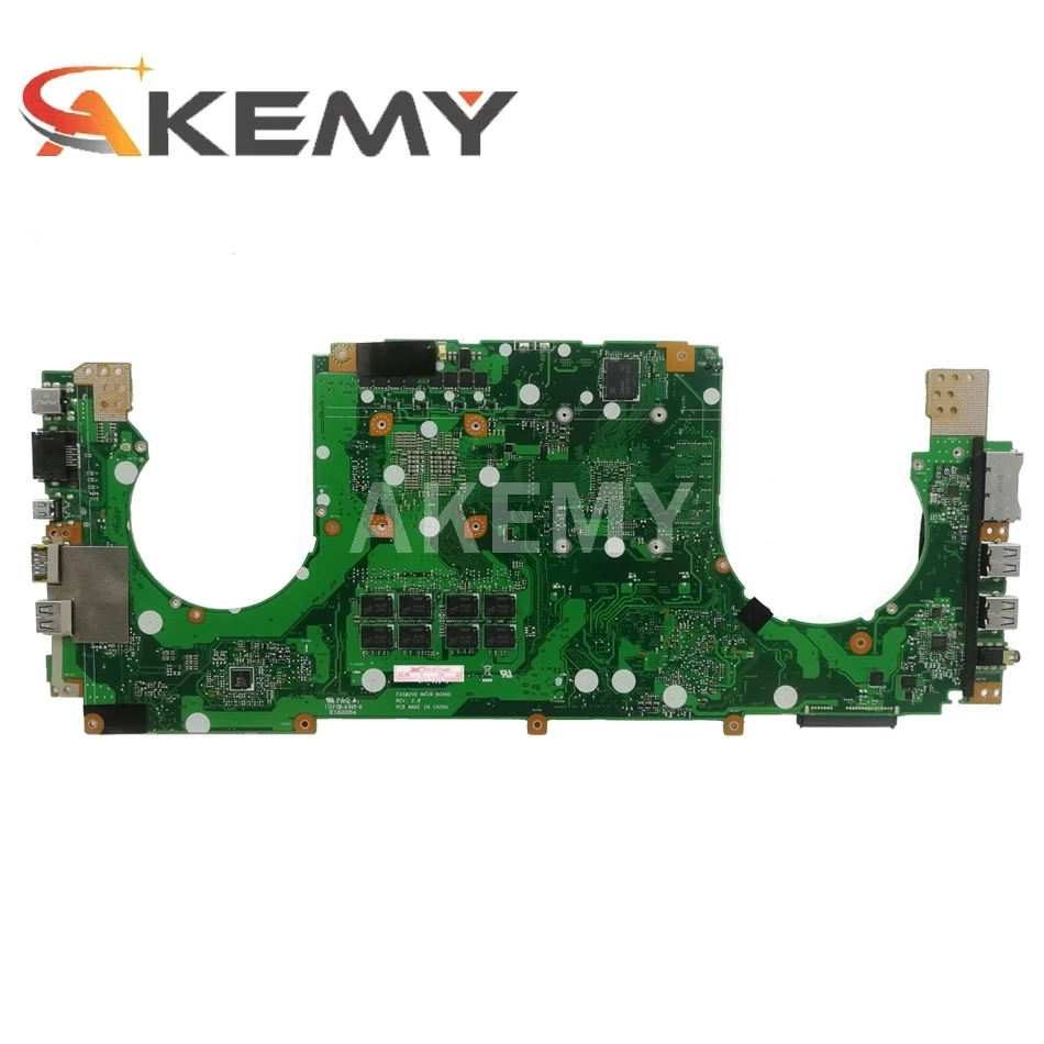Preise Akemy Für ASUS FX502VD Laptop Motherboard FX502V Mainboard Test OK I5-7300H Cpu GTX1050TI/2gb 8GB-RAM
