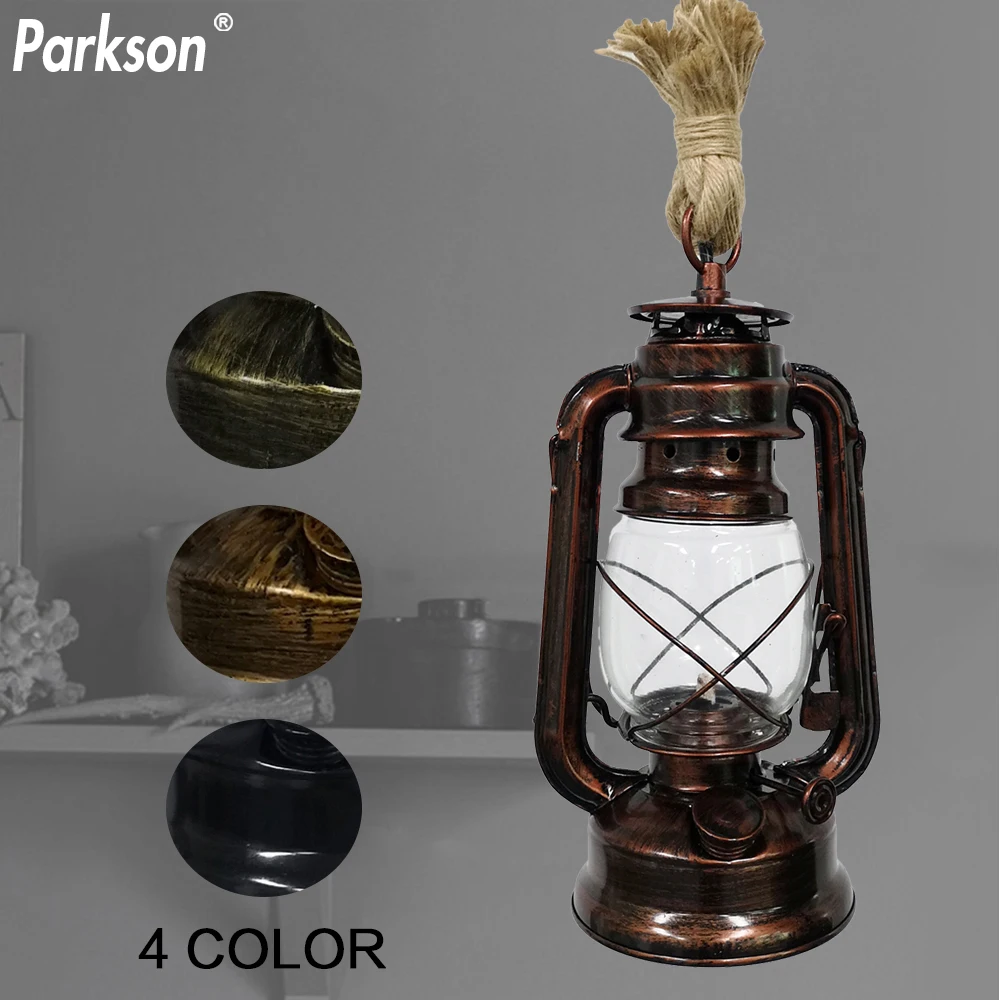 Ретро подвесной светильник s E27 пеньковая веревка фонарь Подвесная лампа