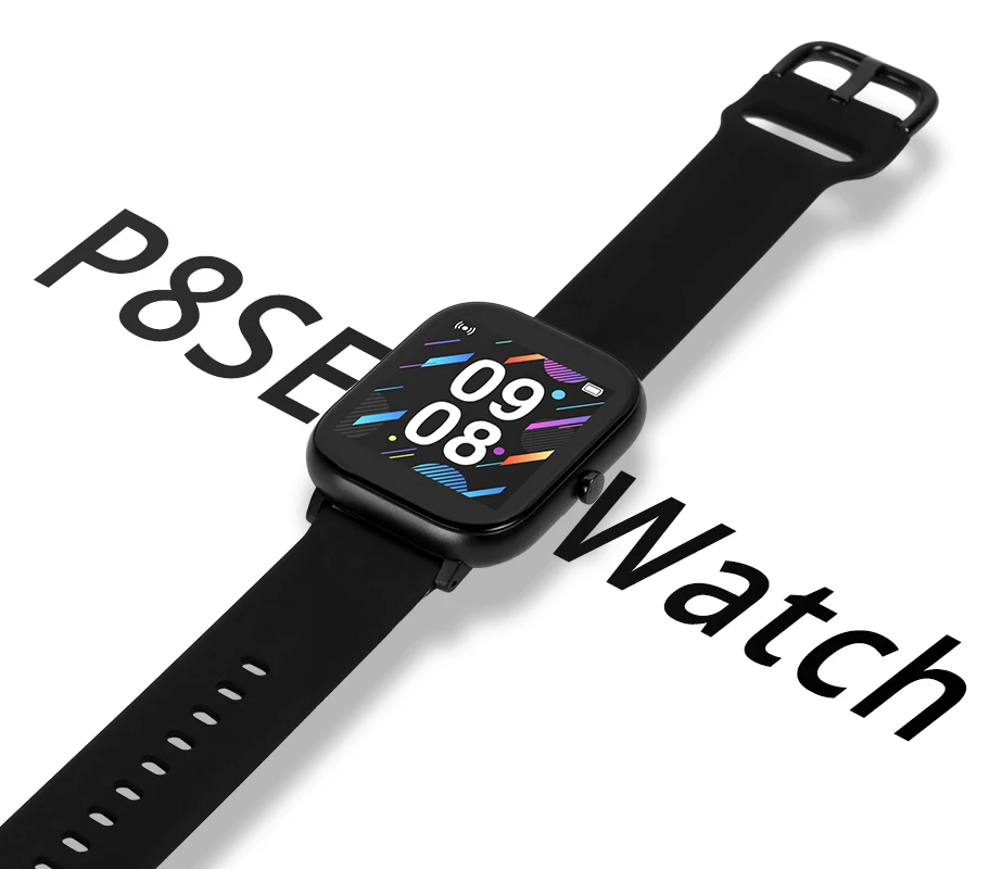 

P8 SE Smartwatch Original P8SE Ama Gts 2e mini Watch Fitness Bracelet Heart Rate Blood Pressure Smart Watch For Android IOS Watc