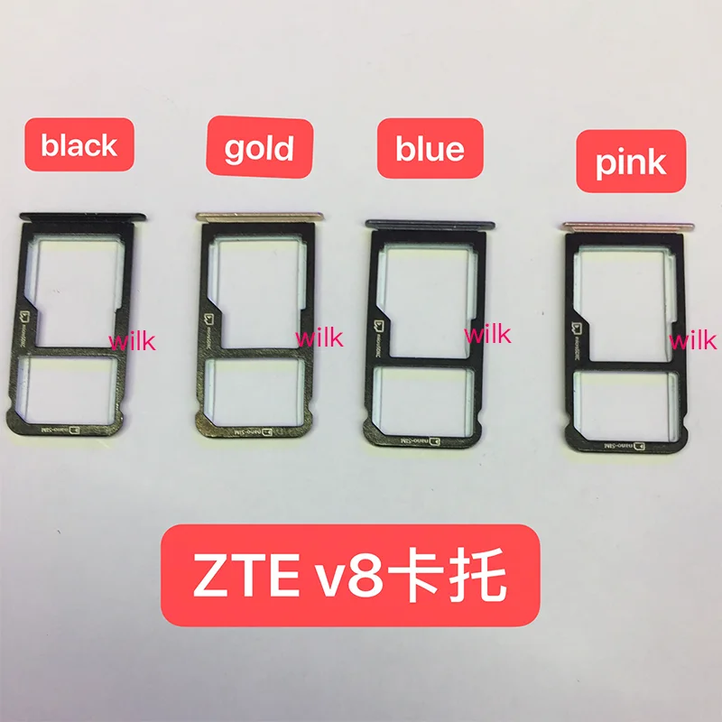 Лоток со слотом для сим карты держатель ZTE Blade V8 / v8 мини Sim гнездо адаптера