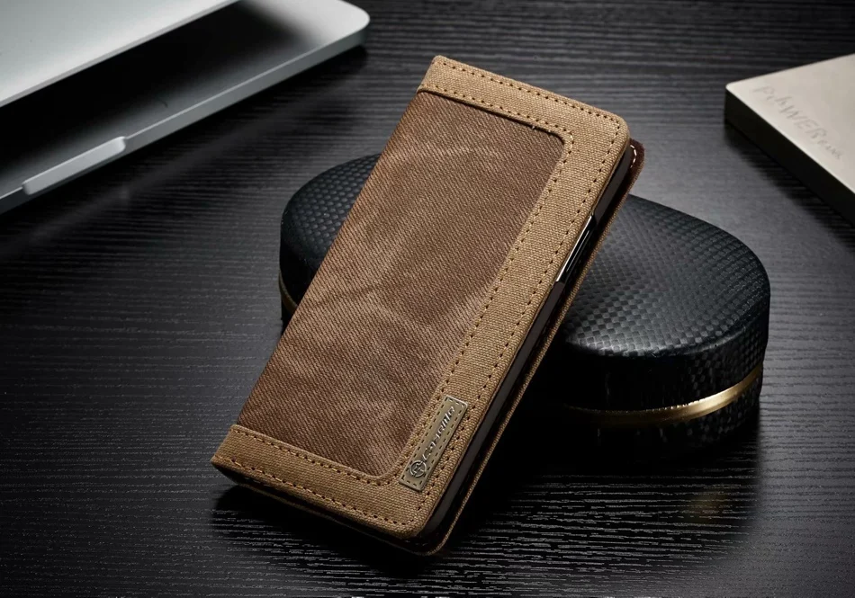 CaseMe-кошелек, Джинсовый чехол для IPhone 11 Pro X XS Max XR, Магнитный слот для карт, Ретро кошелек, сумка, чехол для IPhone 6S 7 8 Plus 5SE, чехол