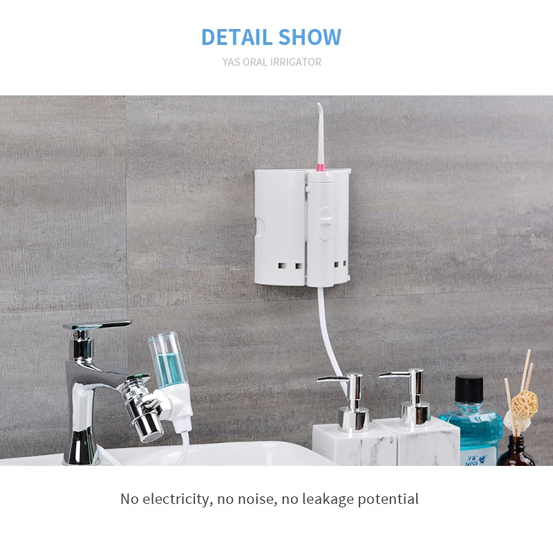 Струйный ирригатор для полости рта водопроводный зубная щетка чистки зубов спа